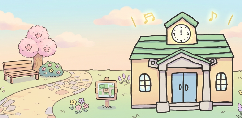 마을 멜로디 타이머를 사용해 보세요 배너